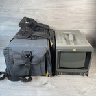 Sony HR Trinitron PVM-9044QM Colour Monitor 9” Inch Gaming Tested Working + Case