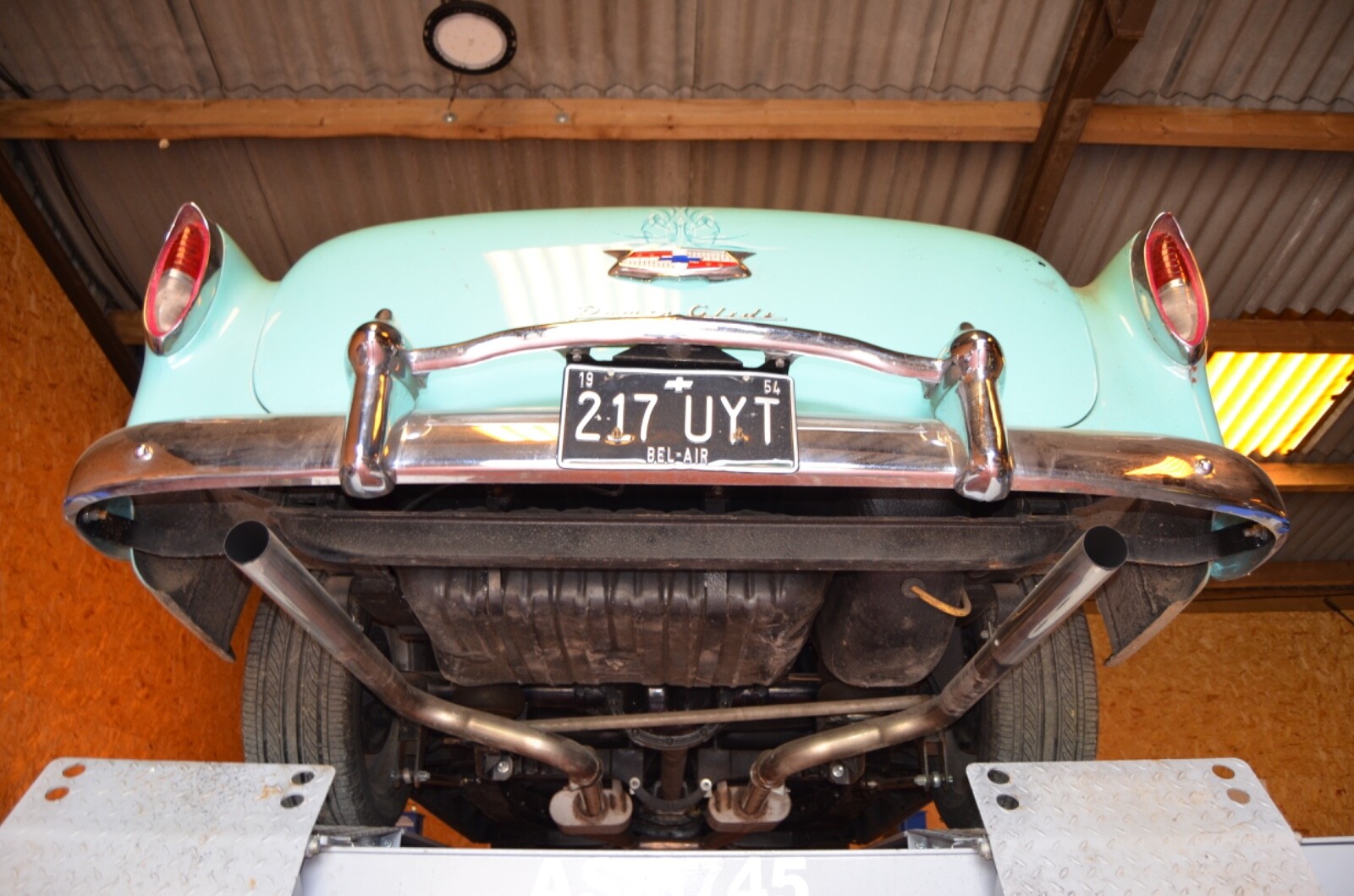 Chevy / Chevrolet Bel Air 1954 Classic American Patina AirRide Show