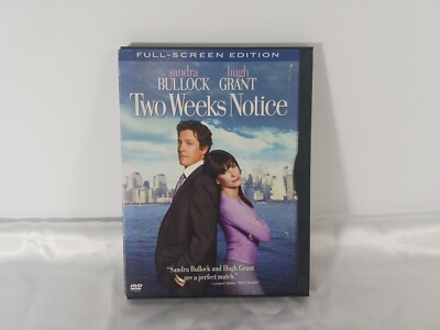Two Weeks Notice - *Full or Widescreen Edition Sandra Bullock Hugh Grant DVD