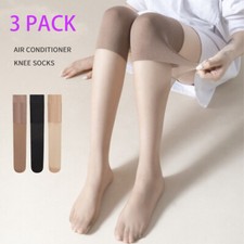 3 Pack Winter Long Socks Warm Over Knee High Socks Velvet Women Long Stockings