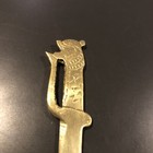 Vintage 5 1/4” Long Brass Letter Opener With Decorative Handle — photo 2