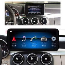 10.25"Car Stereo Radio Auto Android 8 128GB For Mercedes Benz C/GLC/V W205/X253