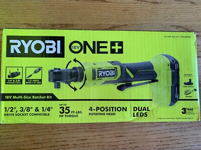 MULTI-SIZE RATCHET KIT 18V Ryobi ONE+ 1/2