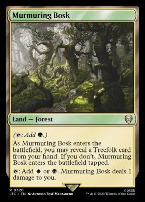 x1 Murmuring Bosk R MTG Commander: The Lord of the Rings: Tales of Middle-Earth 