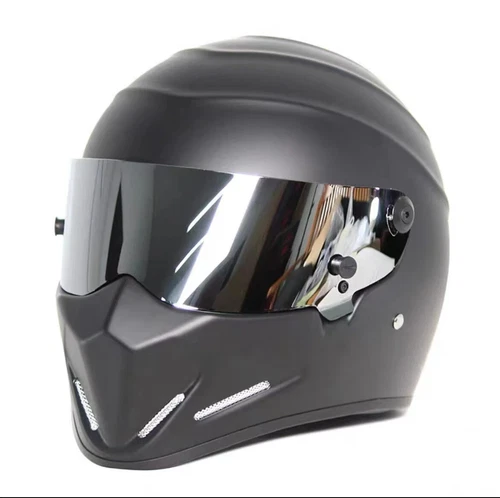 Men&Women Motorcycle Helmet Racing Motorbike Full Face Helmets DOT Approved - Picture 12 of 12