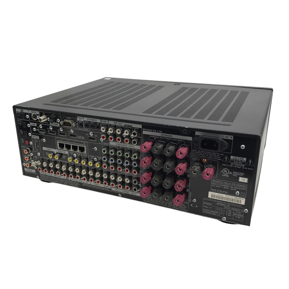 READ Sony STR-DA3600ES 7.1-Channel Digital Surround Sound A/V Receiver #IS9620 - Image 4 of 4
