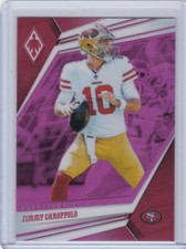2019 Panini Phoenix Base Pink Jimmy Garoppolo /199 San Francisco 49ers READ!!