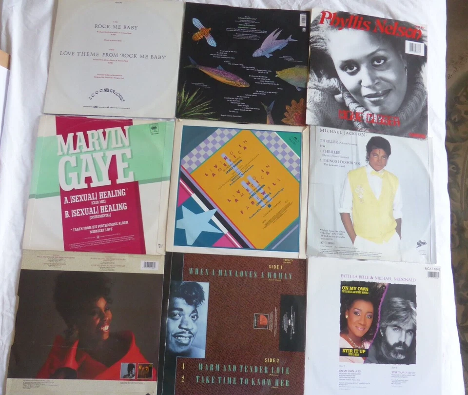 Lot:9 X80s POP/SOUL LPS -M JACKSON/P. SLEDGE/J BROWN/M GAYE/P LABELLE ETC - Image 2 of 4