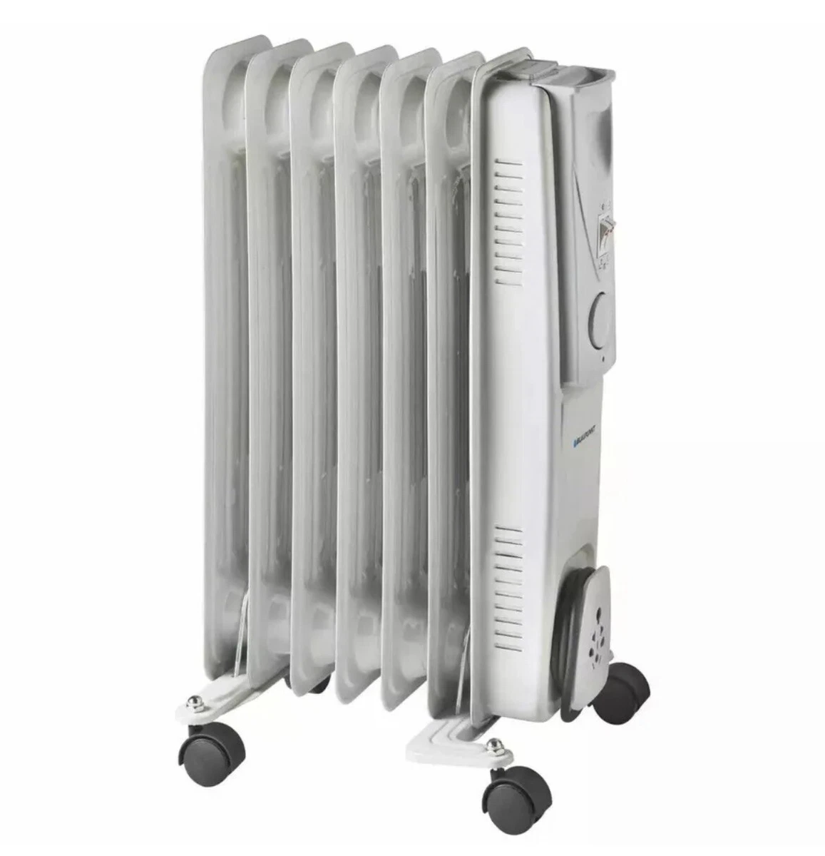 Blaupunkt 7 Fin Oil-Filled Turbo Radiator 1500W Portable Heater Camping |  eBay