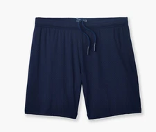 Nice Laundry 6" Pocket Lounge Shorts in Navy Blue Men's Size Large - NEW