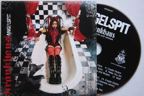 Angelspit Krankhaus Adv Cardcover CD 2007 Industrial Electro