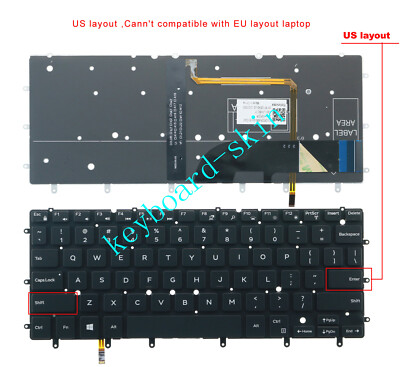 New For DELL XPS 13 9343 9350 9360 Inspiron 15-7547 7548 US