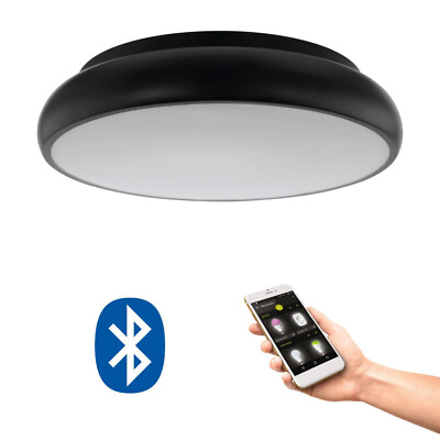 EGLO smart Connect C-Link Deckenlampe RIODEVA-C RGB dimmbar EEK:F (Spektrum A-G)