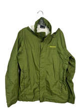 Marmot Waterproof Rain Jacket Mens Large Gree...
