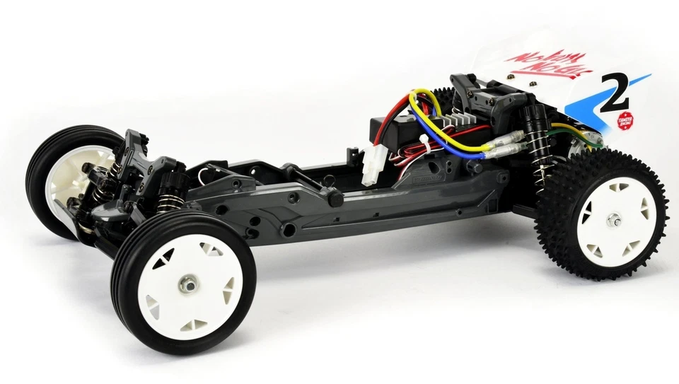 Tamiya 1:10 Elektro Auto RC Neo Fighter Buggy DT-03 kit Bausatz + RC Anlage, Ser - Bild 3 von 4
