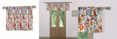 Astoria Window Valance, 84x19'' +2 White 