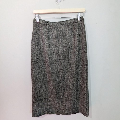 Vintage Midi / Maxi Rock - Größe UK 12 schönes dickes Material