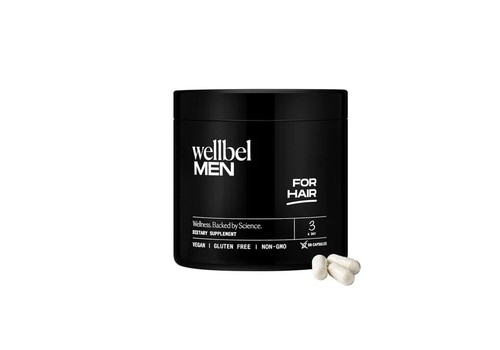 Men Clean Supplement for Hair, Skin, and Nails, Vegan, Gluten Free and Non GMO