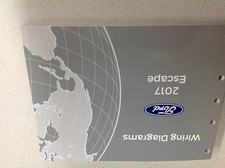 2017 Ford Escape Electrical Wiring Diagram Troubleshooting Manual EWD Factory 