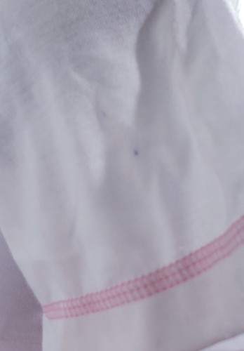 VTG Katz Kidz Sleepwear Girls Size M 6/7 'The Pig Dipper' White Nightshirt USA - Picture 6 of 10