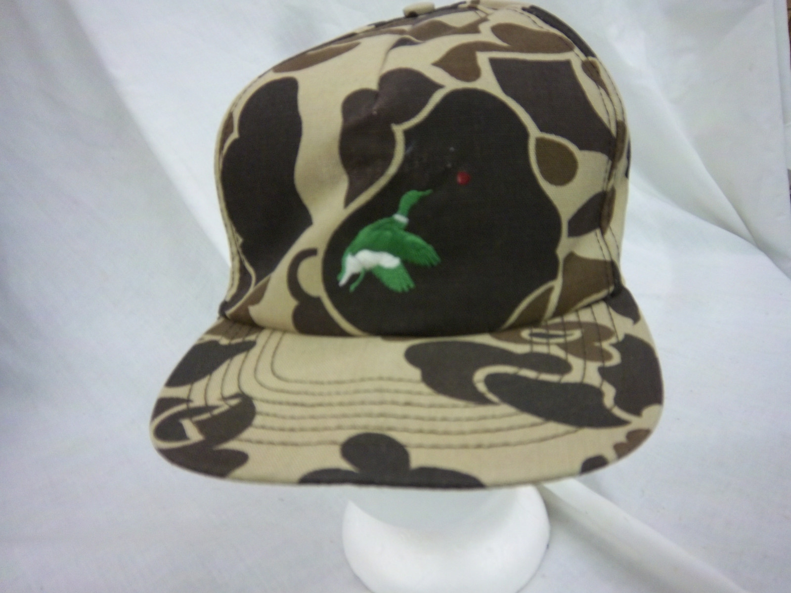 Camouflage retro duck trucker snapback cap cool rare cloth hat