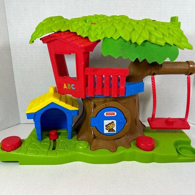 Fisher Price Little People Swing And Share Treehouse With Sounds 2016  Works