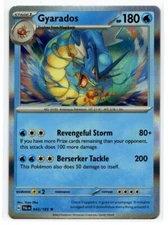 Pokemon Paldea Evolved Holo Rare 043/193 Gyarados