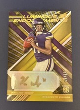 Kellen Mond 2021 #10/10 Gold Ink Auto RC XR Luminous Endorsement