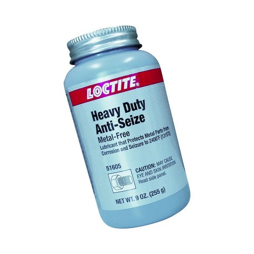 Loctite 51605 Gray LB 8009 Heavy Duty AntiSeize Lubricant, 20 Degree