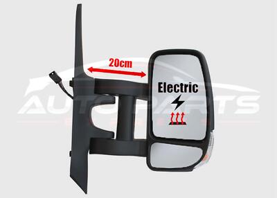 RENAULT MASTER WING MIRROR LONG ARM ELECTRIC OFFSIDE DRIVER SIDE 2010 ...