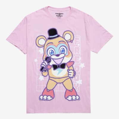 Five Nights At Freddy's Chibi Glamrock Freddy X-LARGE T-Shirt