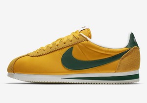 nike cortez nylon verde