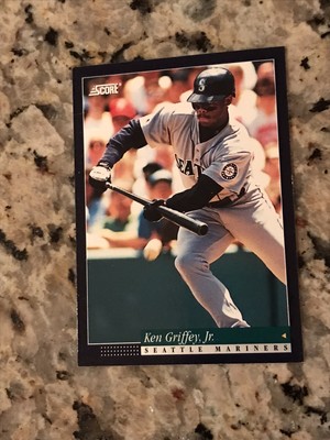 1993 SCORE PINNACLE KEN GRIFFEY JR # 3 CARD