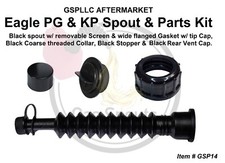 GAS SPOUT  PARTS KIT for EAGLE PG KP SERIES CANS Spout Stopper Collar Rear Vent