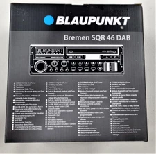 Blaupunkt Bremen SQR 46 DAB 1-DIN Vintage Style FM & AM Bluetooth Car Radio  NEW