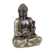 Buddha 22 Cm Handbemalt Skulptur Feng Shui Formano 772961 Dekofigur