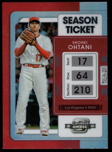 Shohei Ohtani - 2022 Panini Chronicles Contenders Optic Holo Prizm #4 FREE SHIP