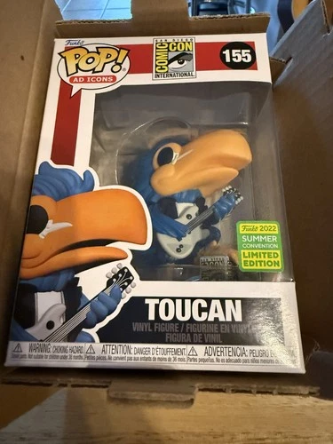 Funko POP! Ad Icons SDCC Toucan Summer Convention #155 Funko Exclusive