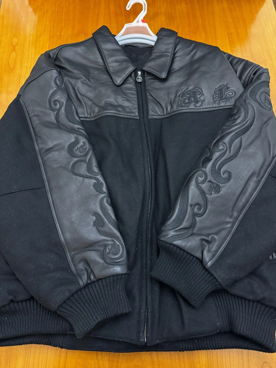 Al Wissam Black Leather Outer Shell Coats, Jackets & Vests for Men