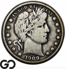 1909-O Barber Half Dollar, Better New Orleans Issue