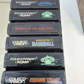 12 ColecoVision/ADAM & Atari 2600 Game Lot Donkey Kong CPK AE155DG40