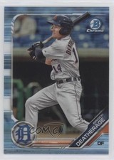 2019 Bowman Draft Chrome Sky Blue Refractor Brock Deatherage #BDC-5 5i1