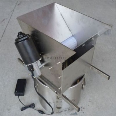 Electric Crushing Machine Electric Grape Crusher New 2 Rollers Brewing Equipm mc