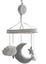 POTTERY BARN BABY KIDS SKYE MOON STAR CLOUD MUSICAL BOX NURSERY MOBILE CRIB