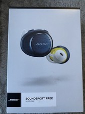 Bose SoundSport Free In Ear Wireless Headphones - Yellow - Open Box