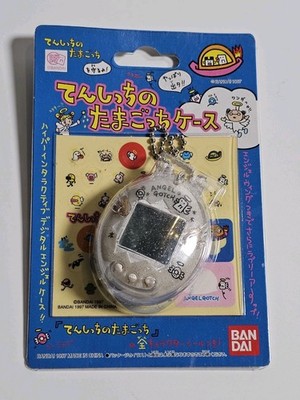 Bandai 1997 Tenshitchi No Tamagotchi Angel With Case Clear Glitter