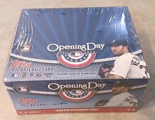 2012 Topps Opening Day Factory Sealed Hobby Retail Box
