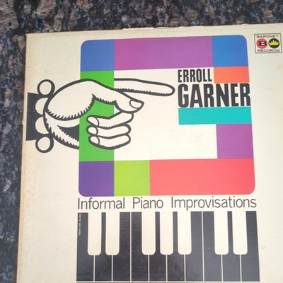 1950'S LP RECORD BARONET RECORDS B109 ERROLL GARNER INFORMAL PIANO IMPROVISATION