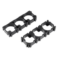 20 Pcs 18650 Lithium Ion Cell Triple Battery Holder Bracket for DIY Battery Pack