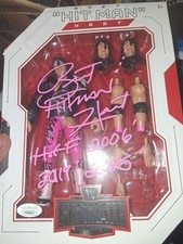 WWE Bret 'Hit Man' Hart Ultimate Edition Autographed Action Figure HoF 2006